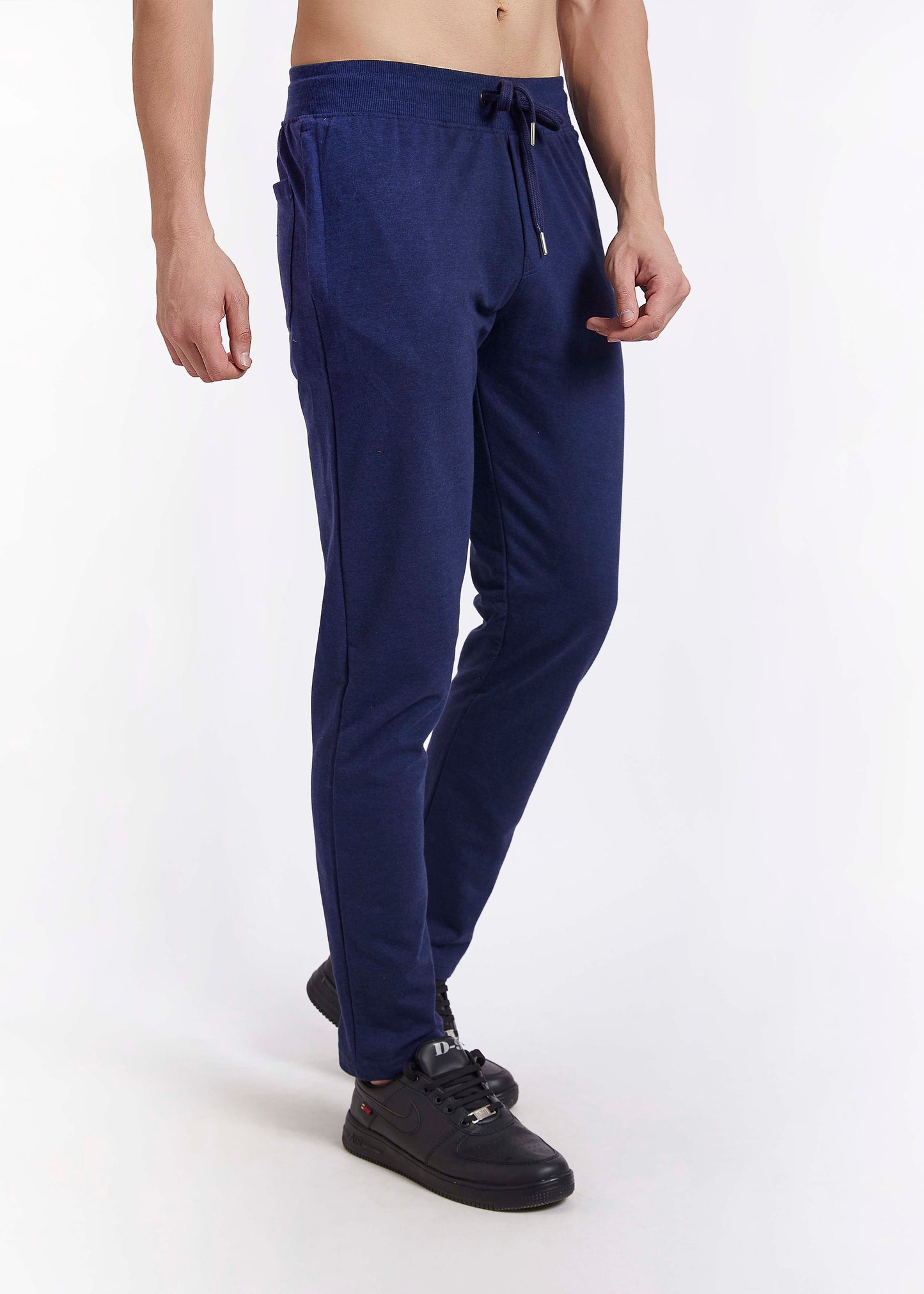 Men Denim Slim Fit Casual Track Pant