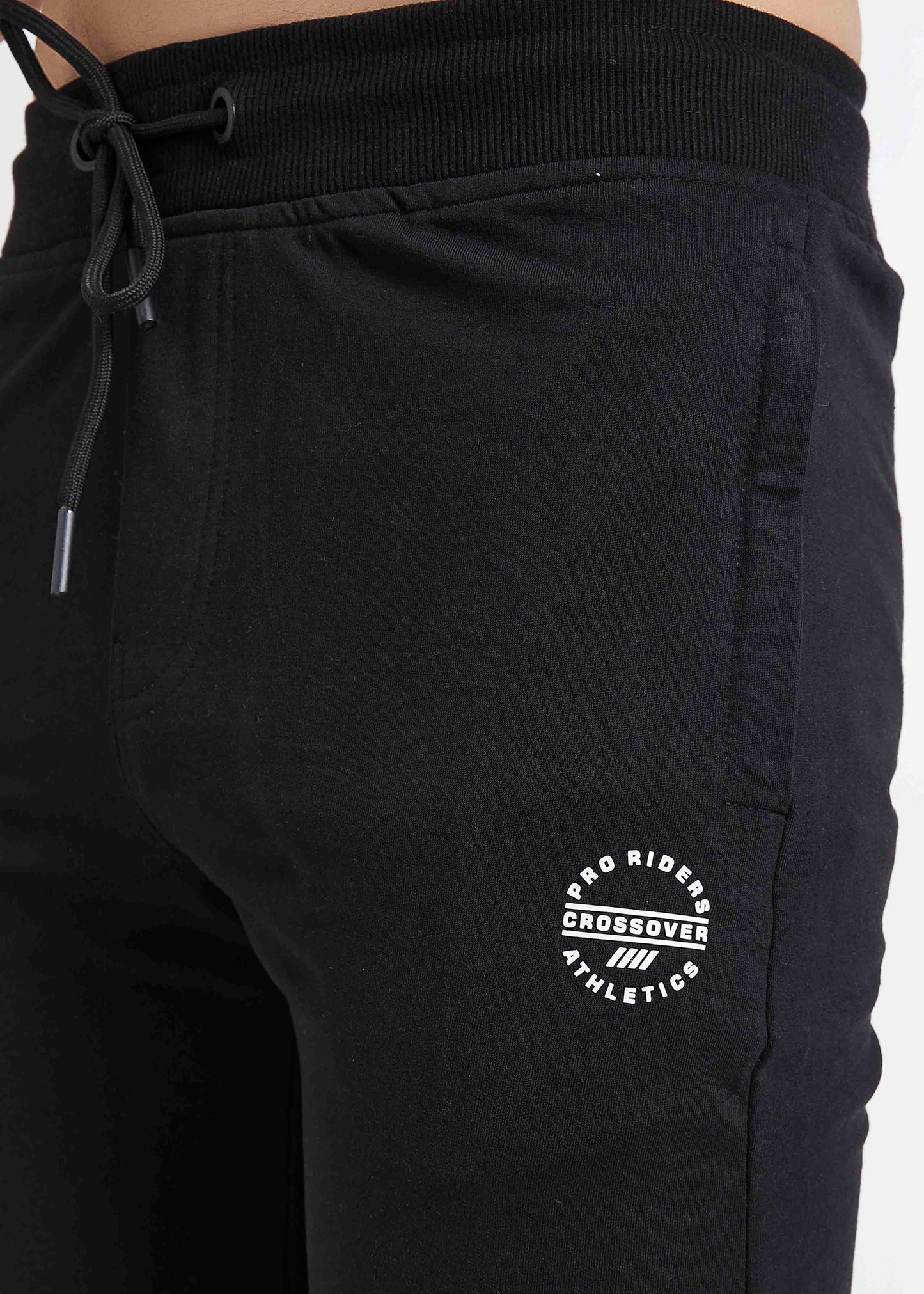 Men Black Slim Fit Casual Jogger Pant