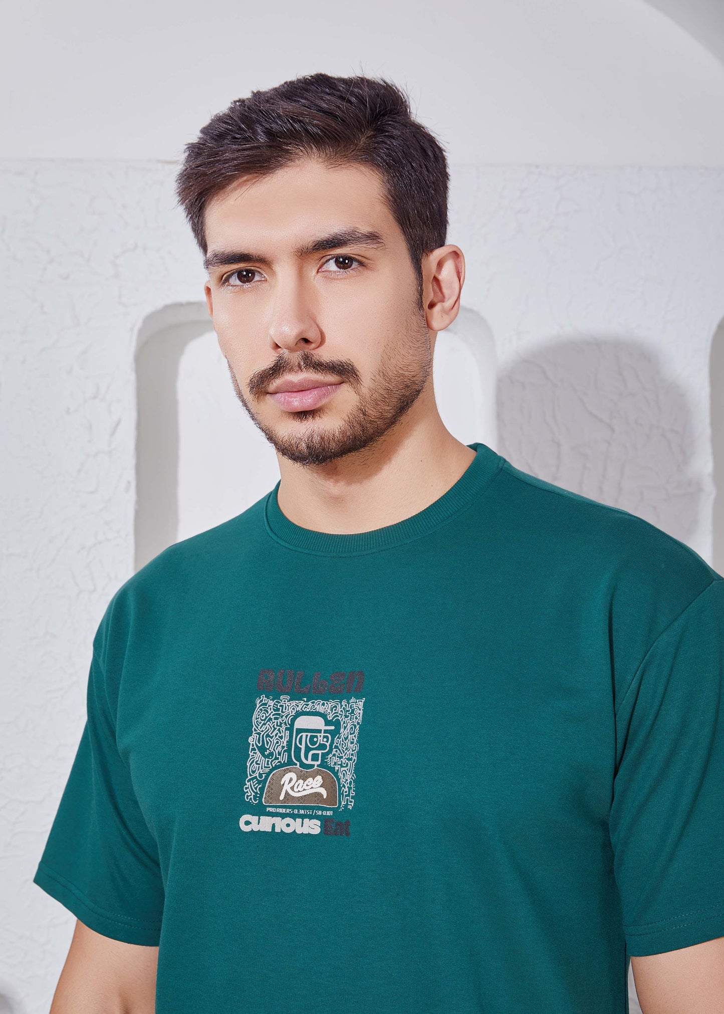 Men's Printed Oversized T-Shirt