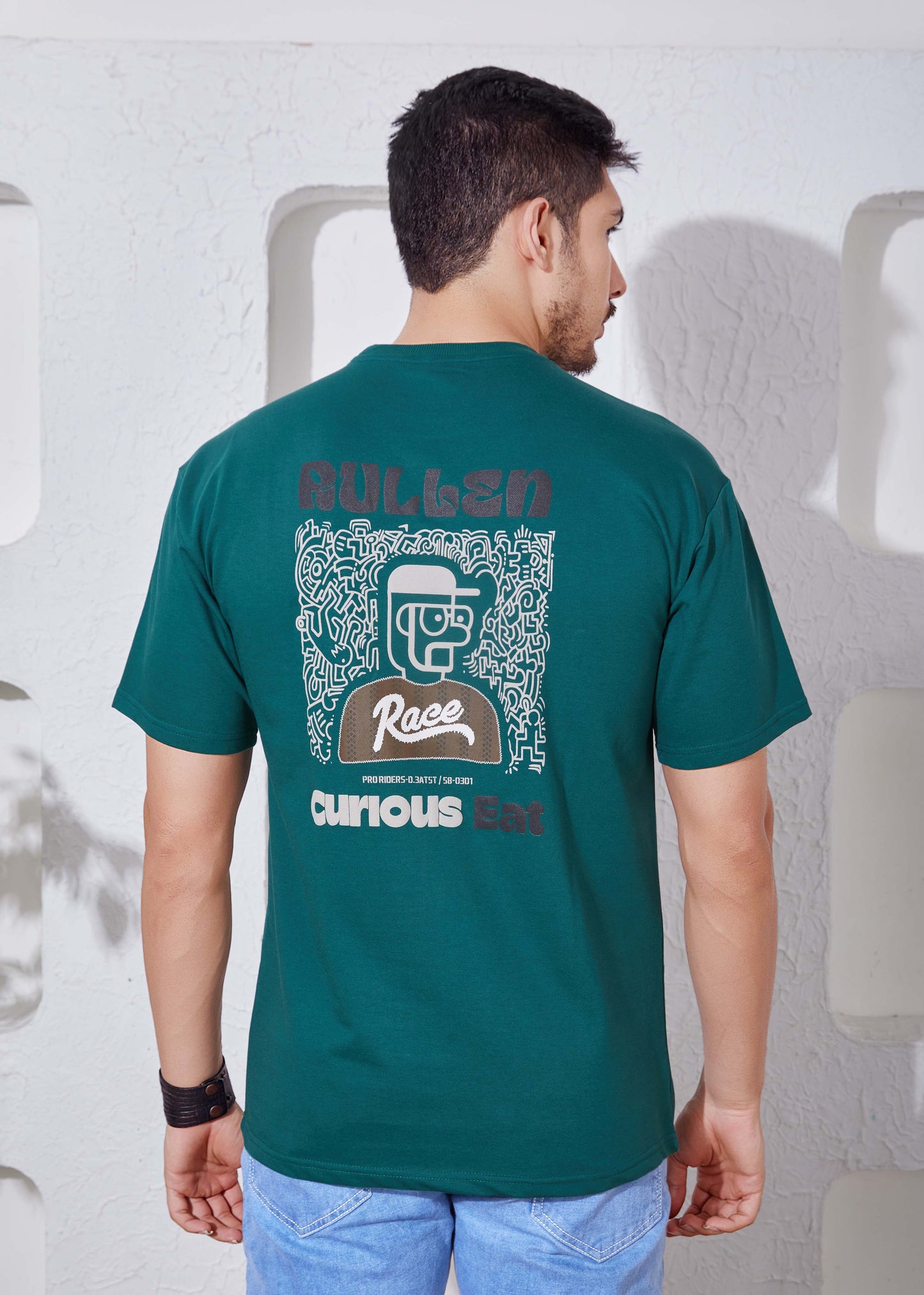 Men's Printed Oversized T-Shirt
