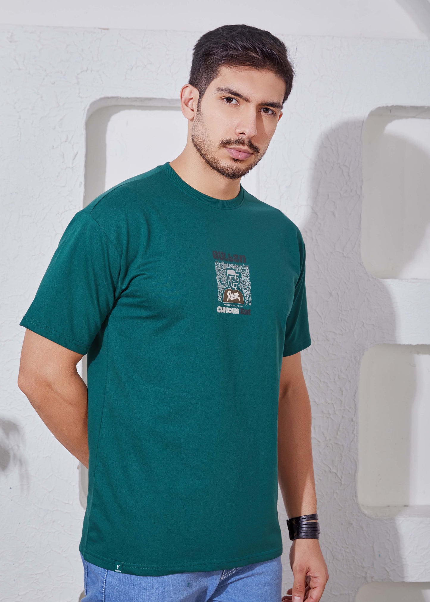 Men's Printed Oversized T-Shirt