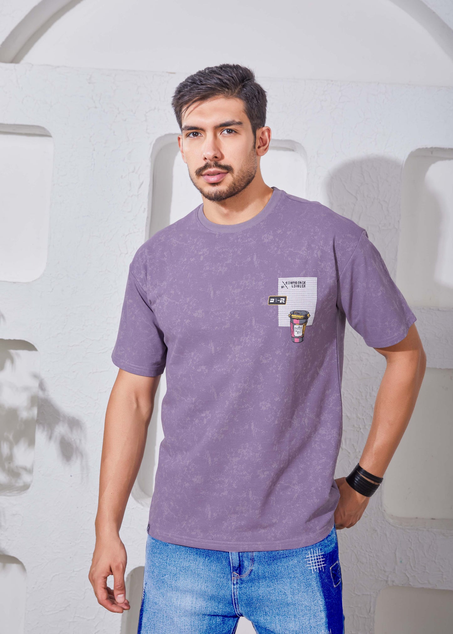 Men's Printed Oversized T-Shirt