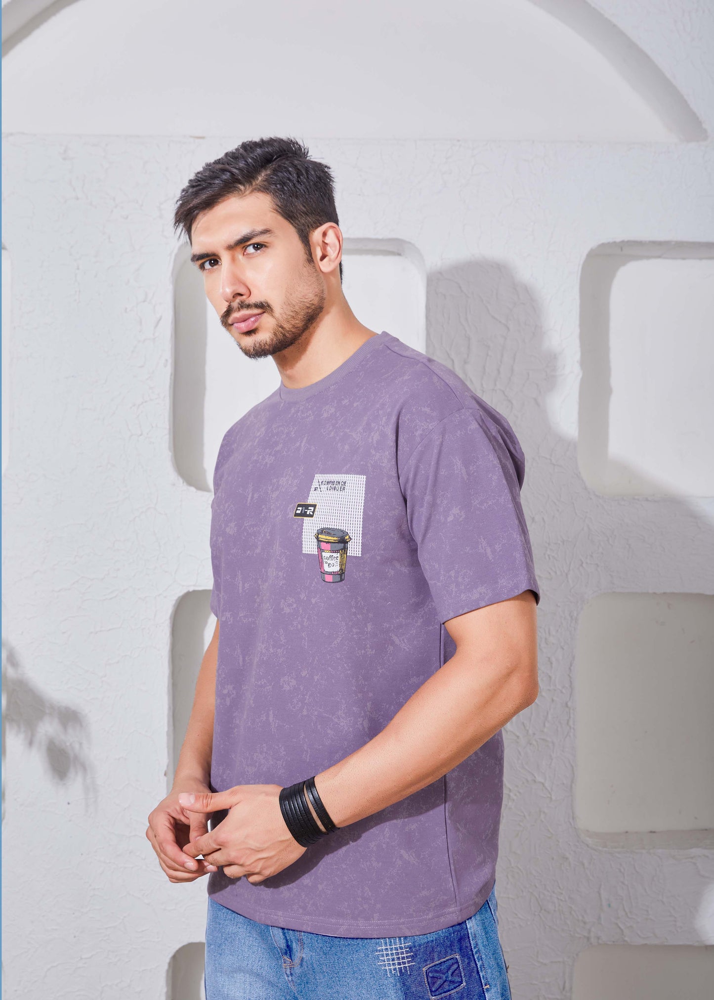 Men's Printed Oversized T-Shirt