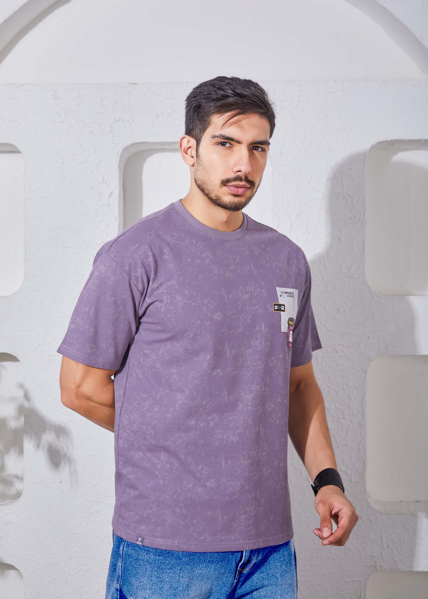 Men's Printed Oversized T-Shirt