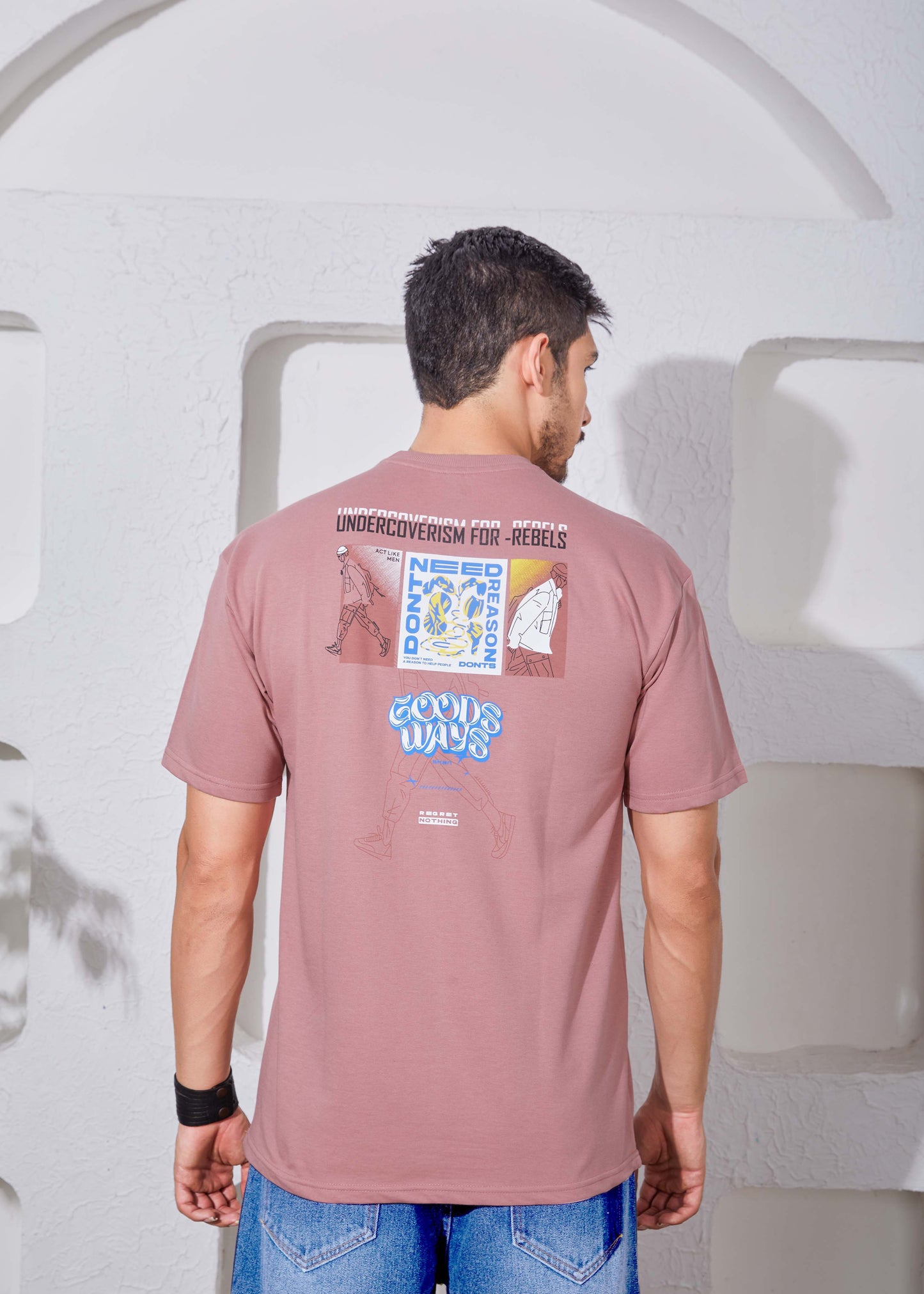 Men's Printed Oversized T-Shirt