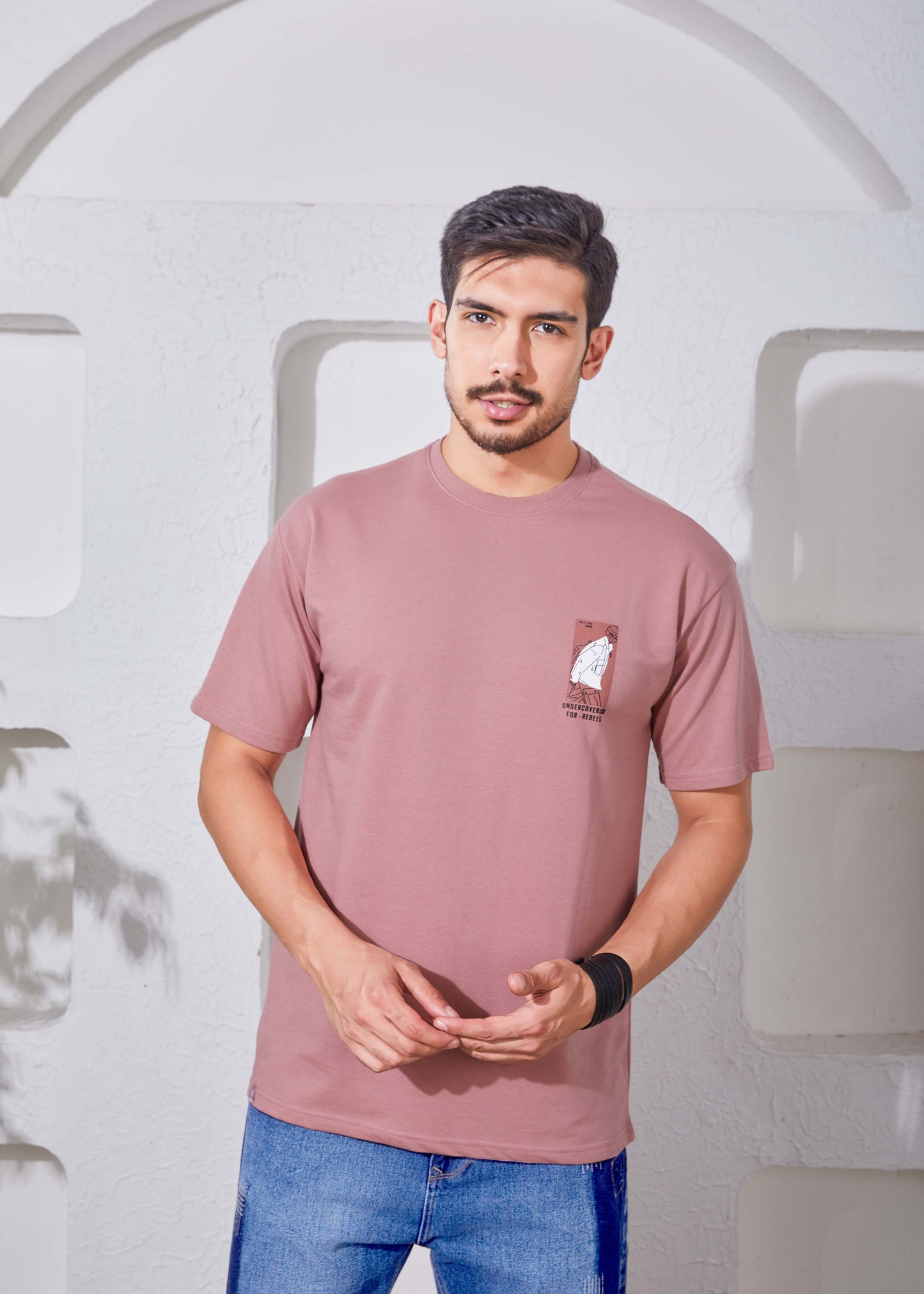 Men's Printed Oversized T-Shirt