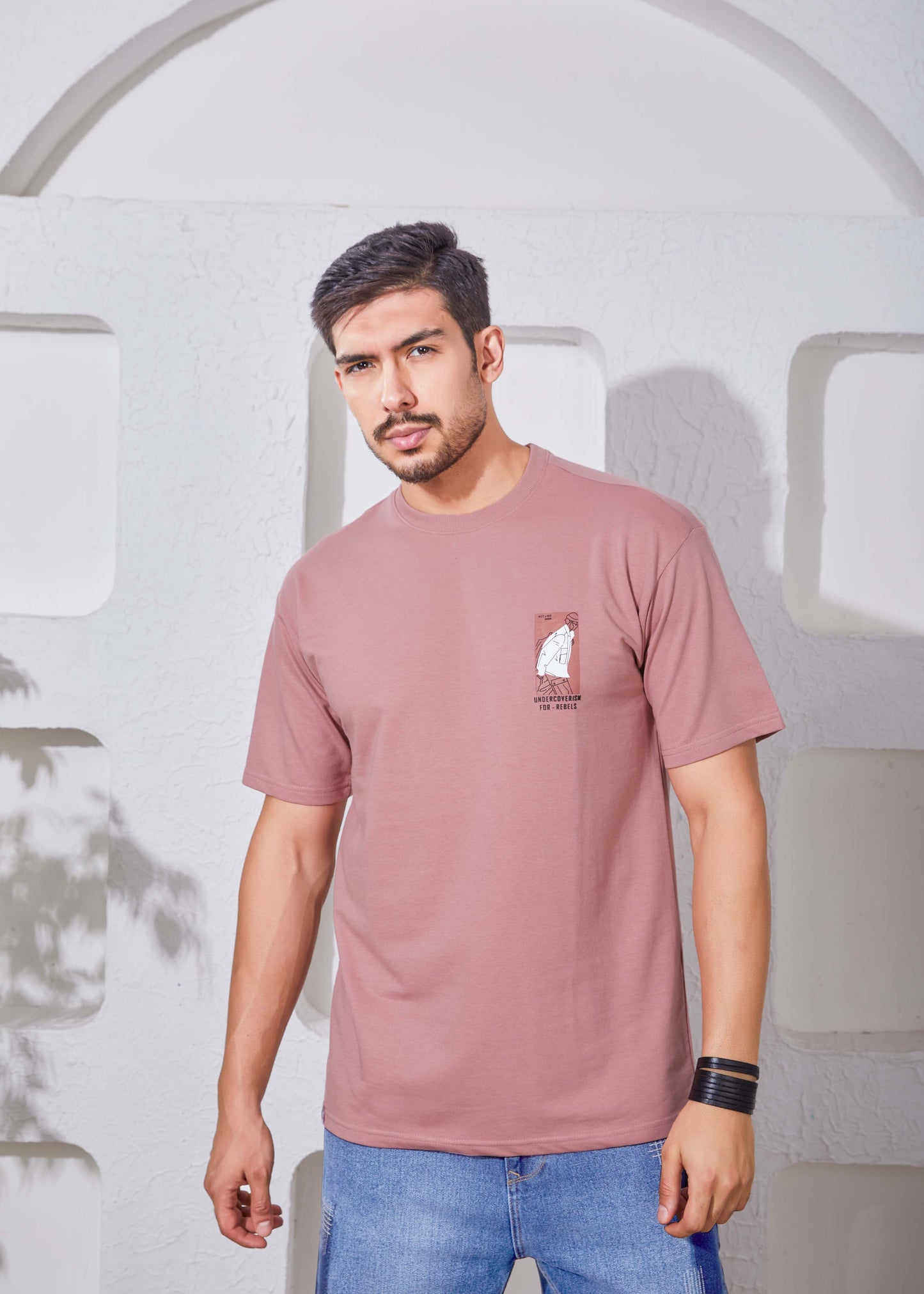 Men's Printed Oversized T-Shirt