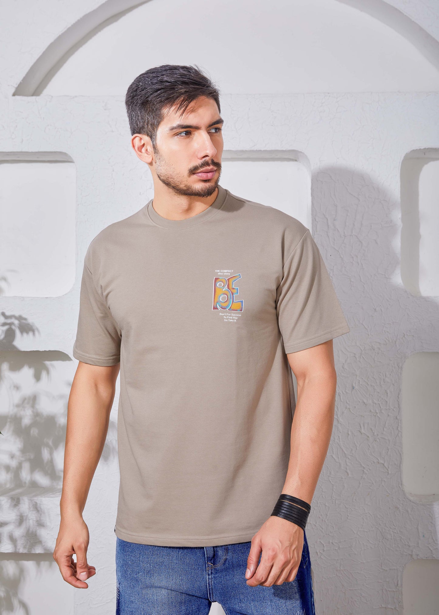 Men's Printed Oversized T-Shirt