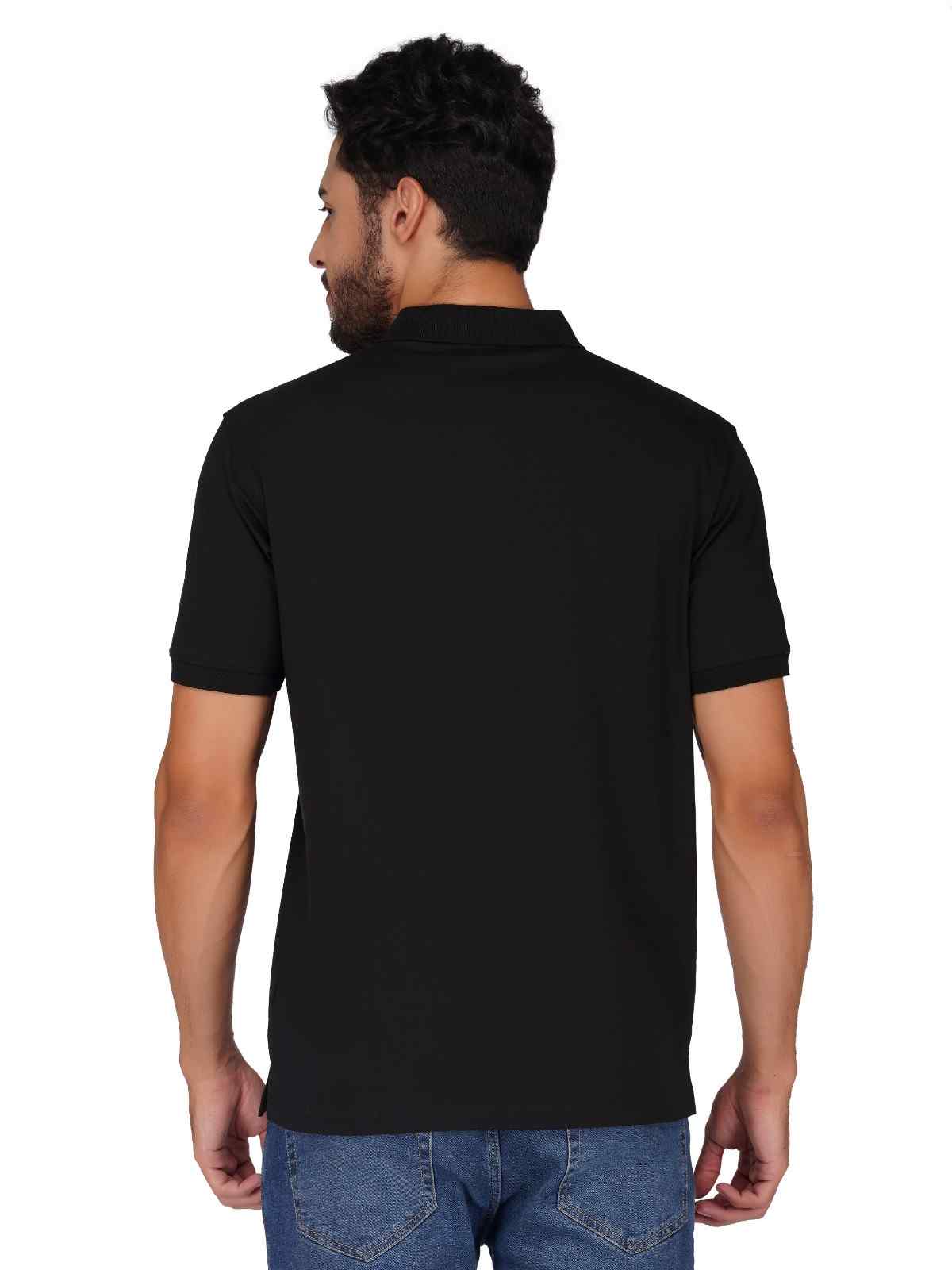 Men's Polo Printed Tshirt with Pocket