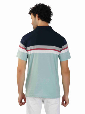 Stripe Polo With Pocket