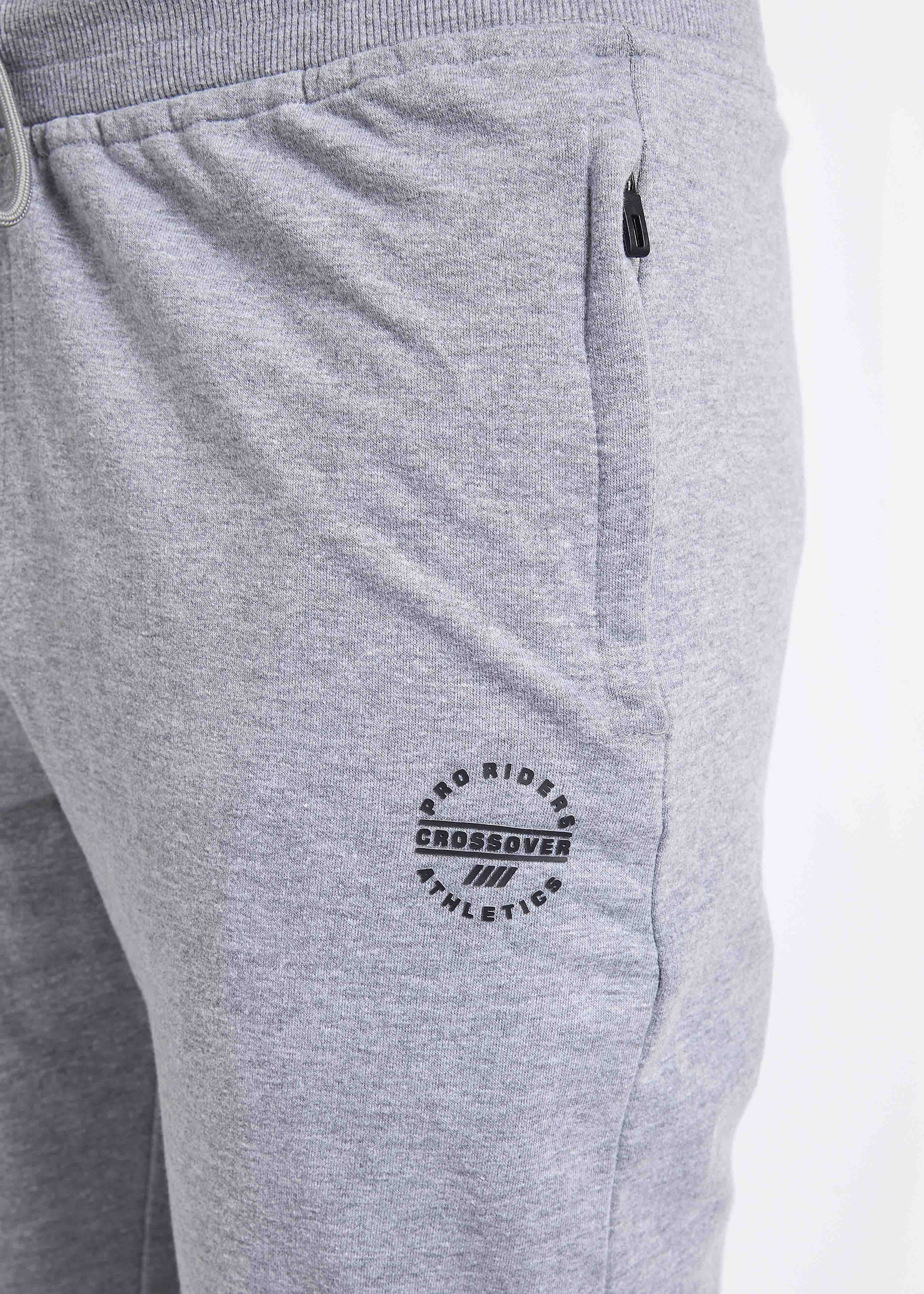Men Light Gray Slim Fit Casual Jogger Pant