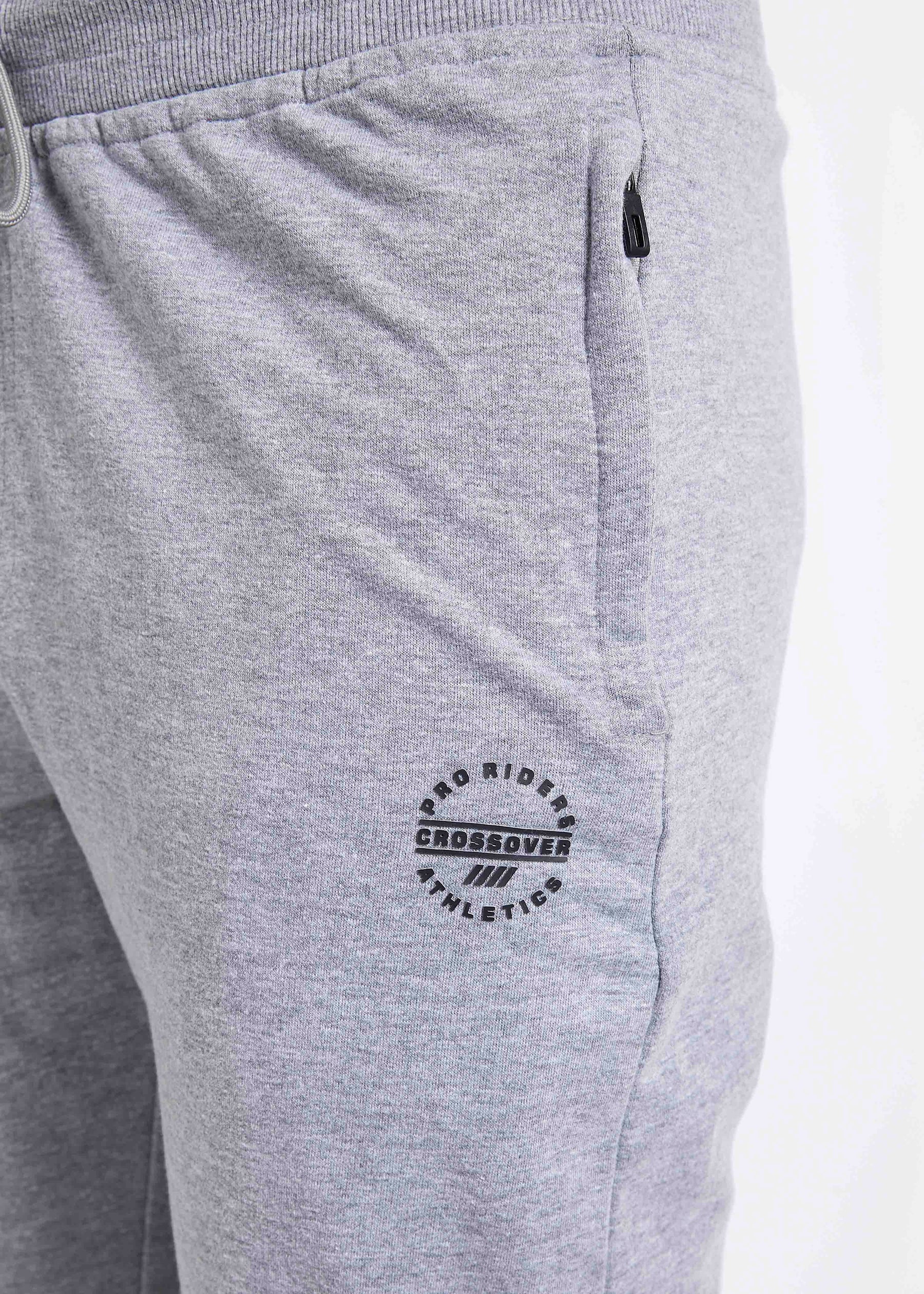 Men Light Gray Slim Fit Casual Jogger Pant