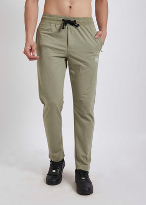 Men Camel Slim Fit Casual Track Pant