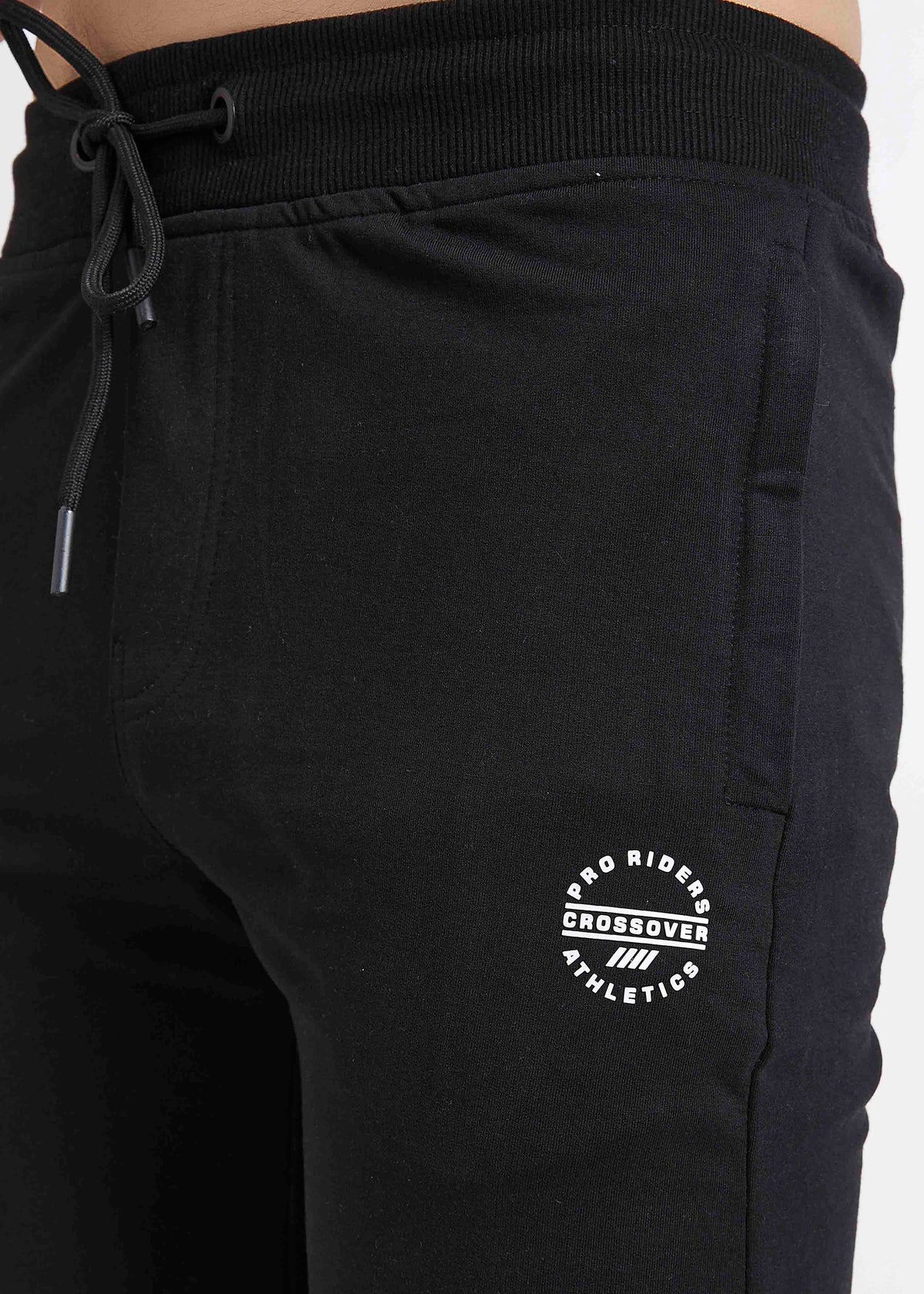 Men Black Slim Fit Casual Jogger Pant