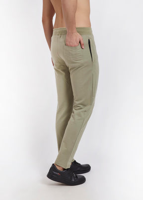 Men Camel Slim Fit Casual Track Pant