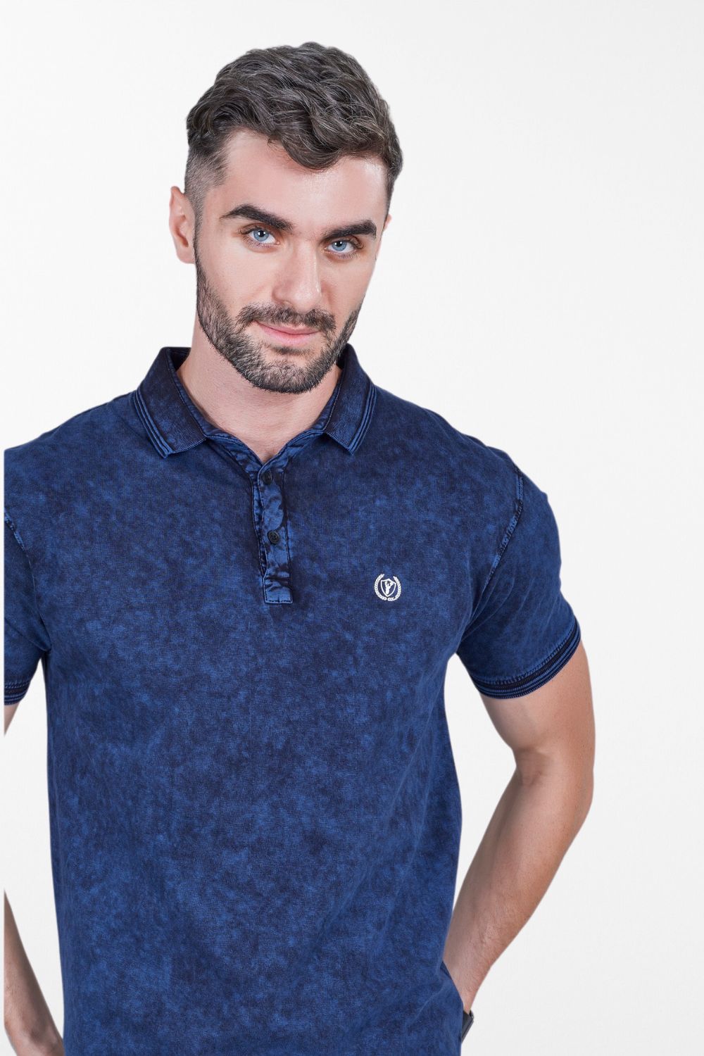 Tie-Dye Polo T-Shirt