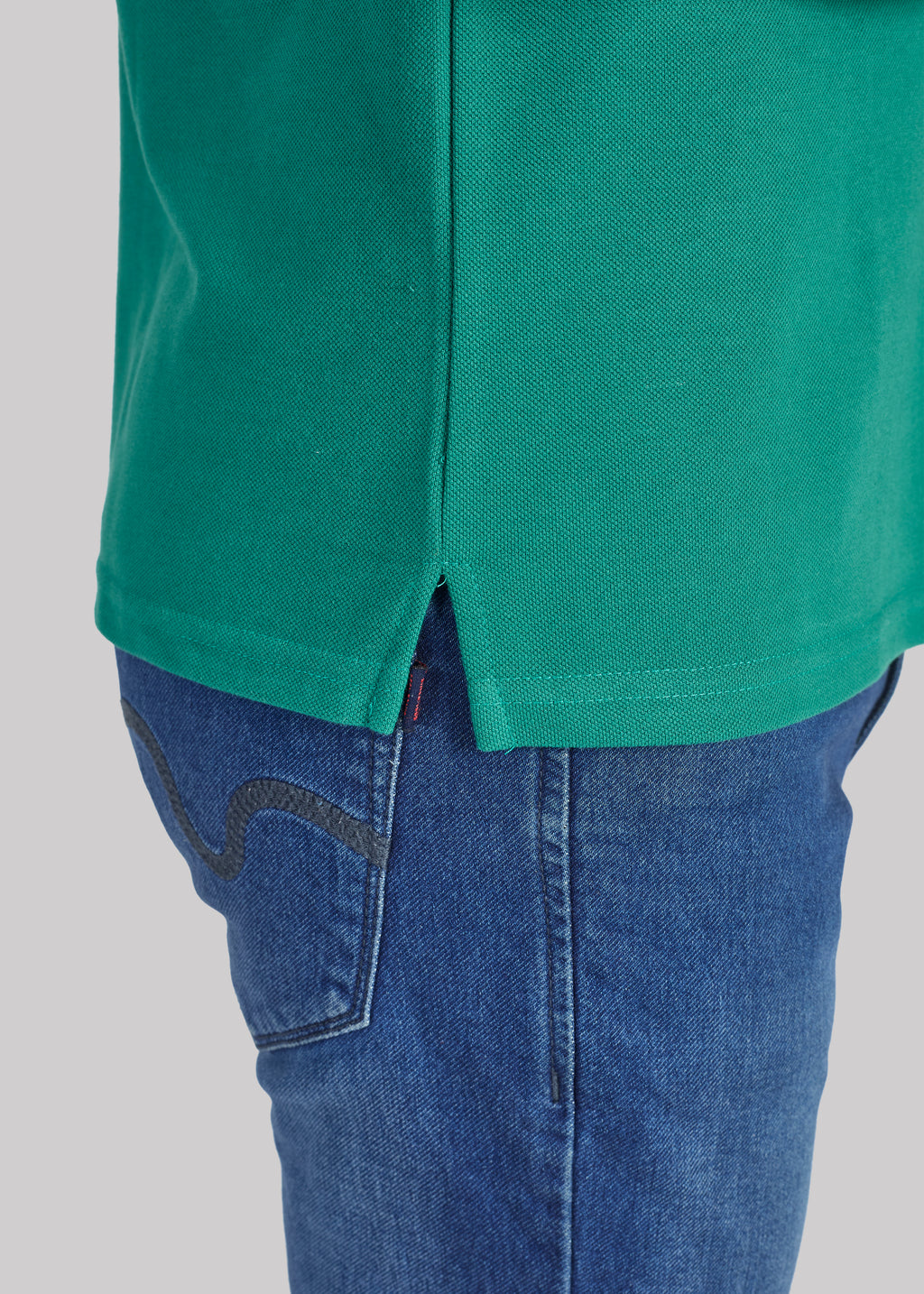 Polo With Pocket - P.Green