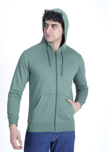 Men's Cotton Rich Zipper Hoodie