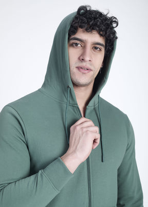 Men's Cotton Rich Zipper Hoodie