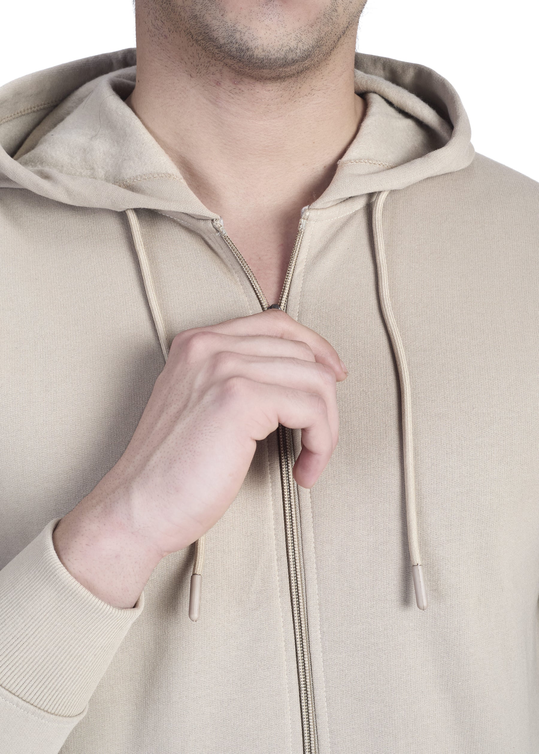 Men's Cotton Rich Zipper Hoodie