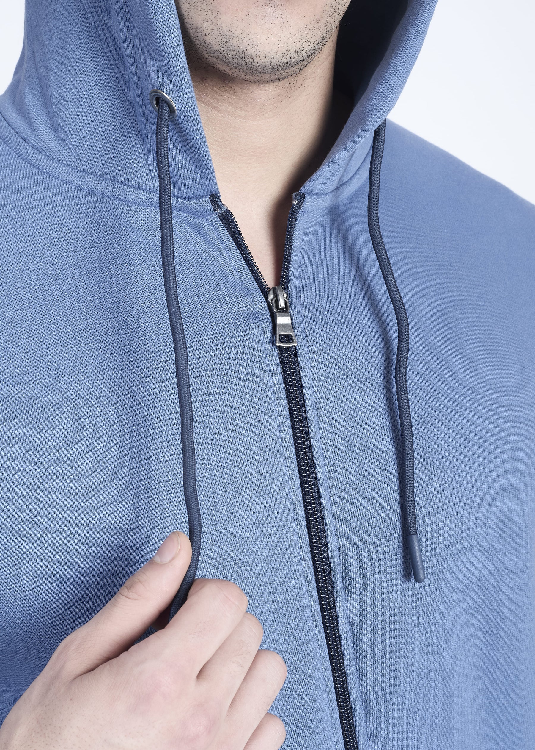 Men's Cotton Rich Zipper Hoodie