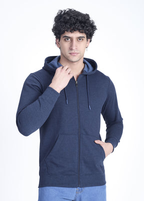 Men's Cotton Rich Zipper Hoodie