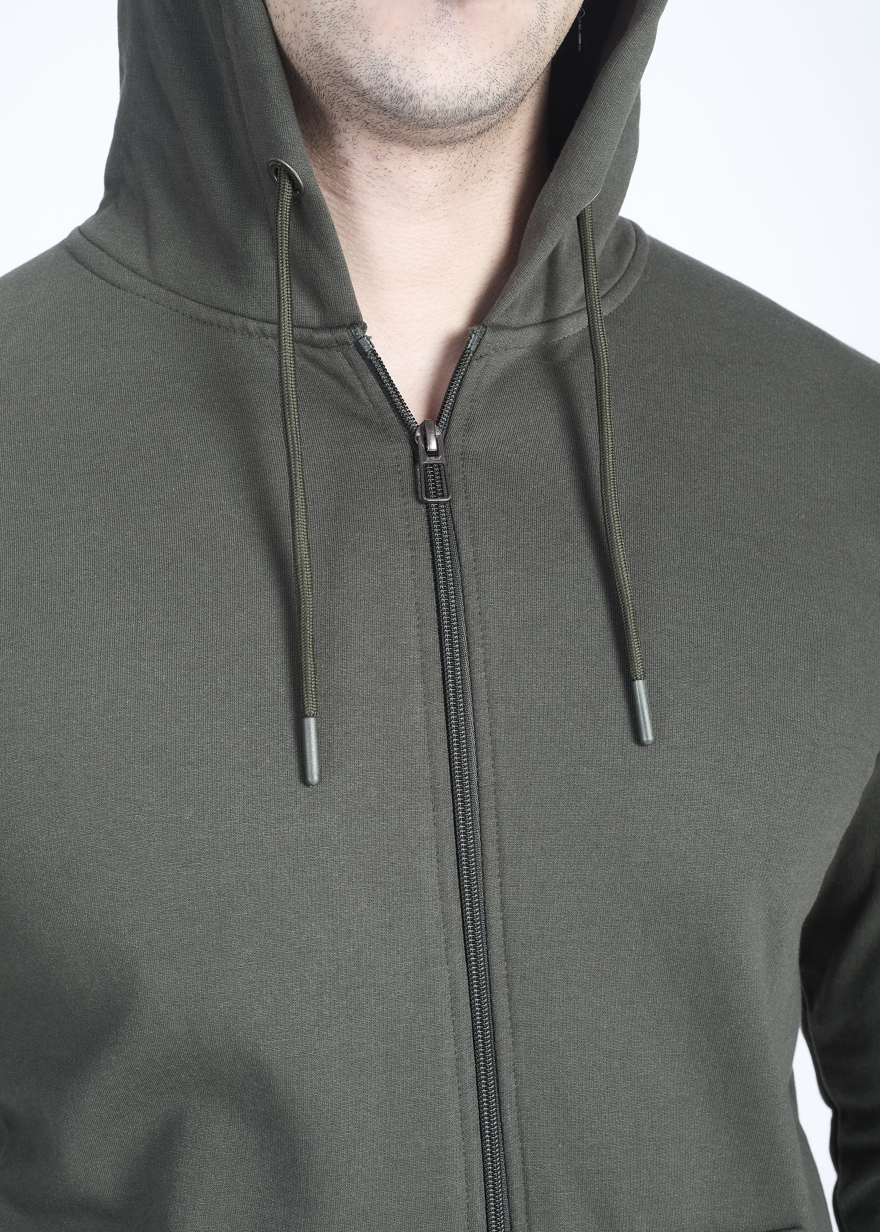 Men's Cotton Rich Zipper Hoodie