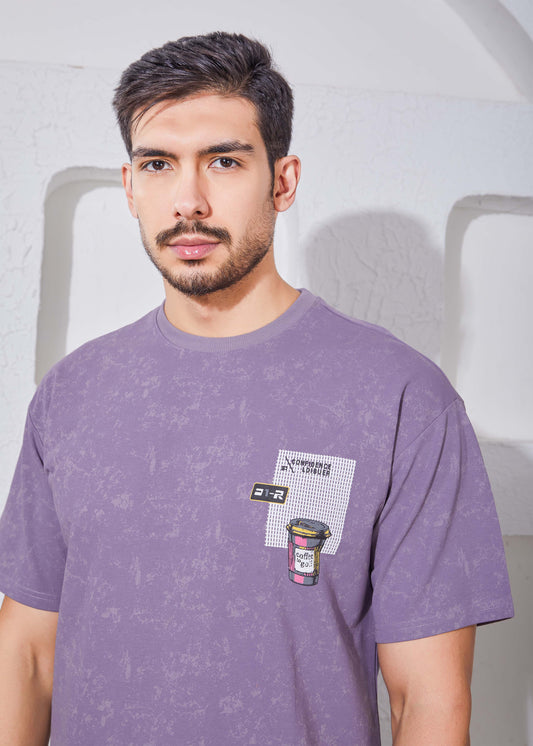 Men's Printed Oversized T-Shirt