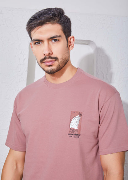 Men's Printed Oversized T-Shirt