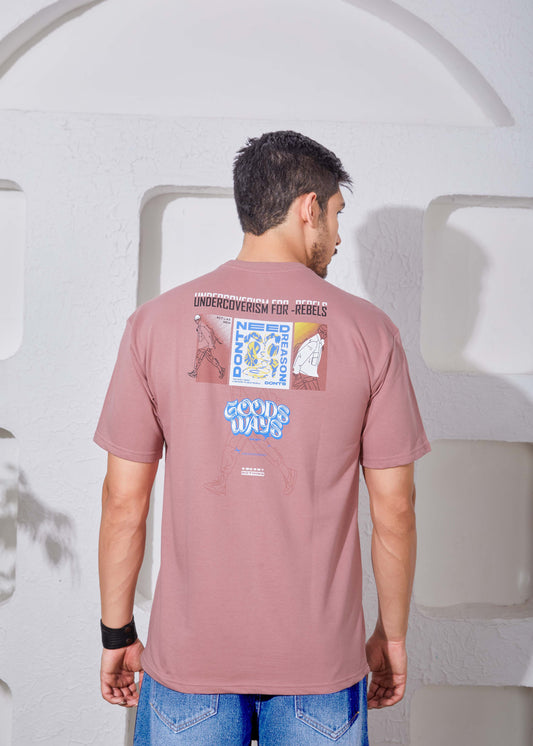 Men's Printed Oversized T-Shirt