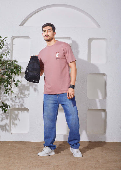 Men's Printed Oversized T-Shirt