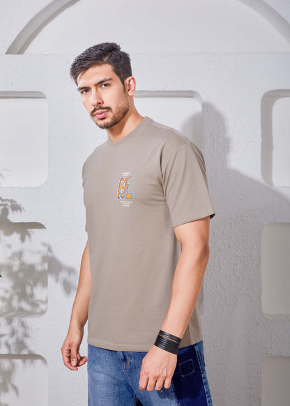 Men's Printed Oversized T-Shirt