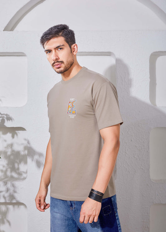 Men's Printed Oversized T-Shirt