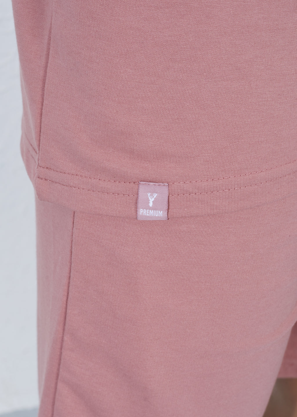 Oversize T-Shirt & Shorts Co-Ord Set - Pink
