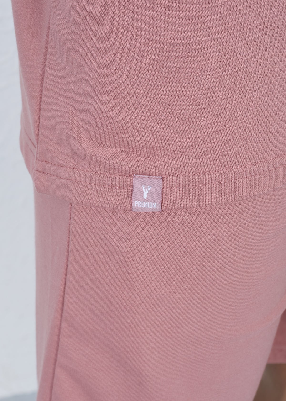 Oversize T-Shirt & Shorts Co-Ord Set - Pink