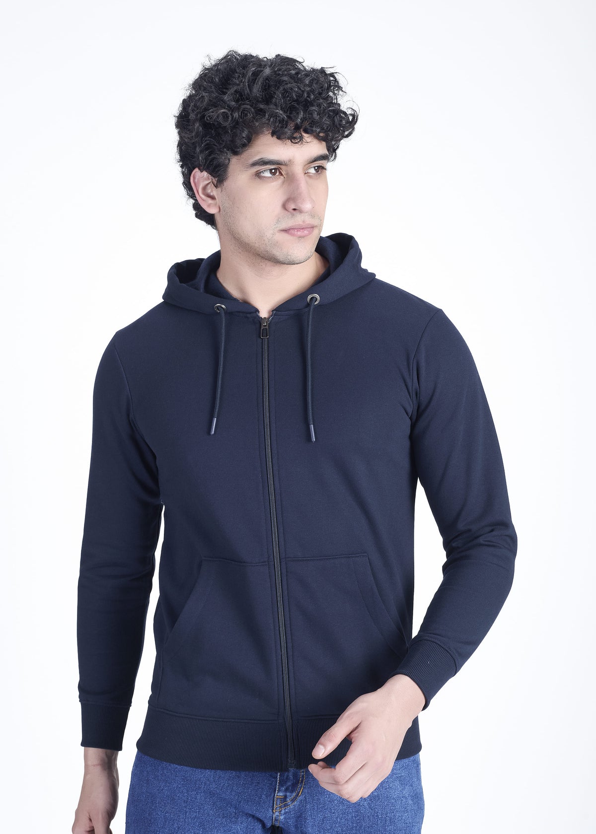 Men's Cotton Rich Zipper Hoodie