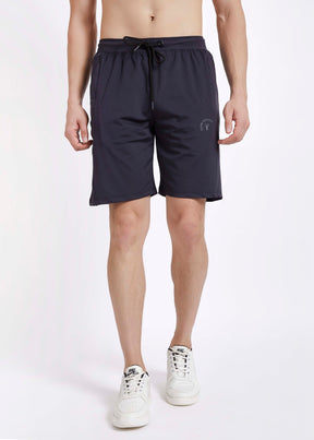 Sports Shorts Typographic Dark Gray