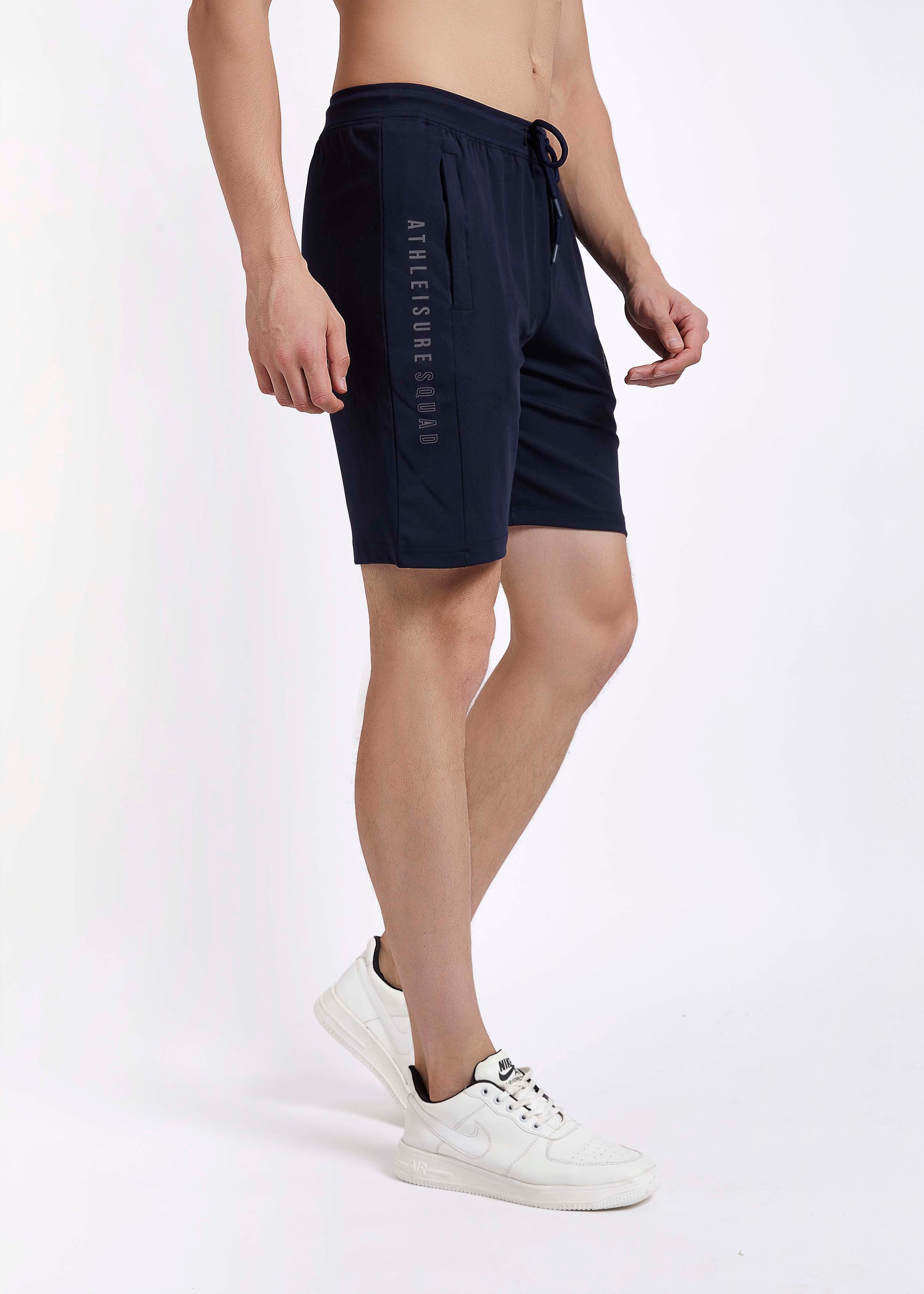 Sports Shorts Typographic Navy