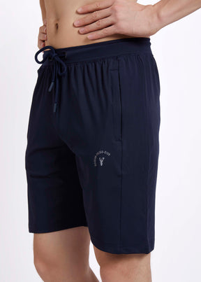 Sports Shorts Typographic Navy