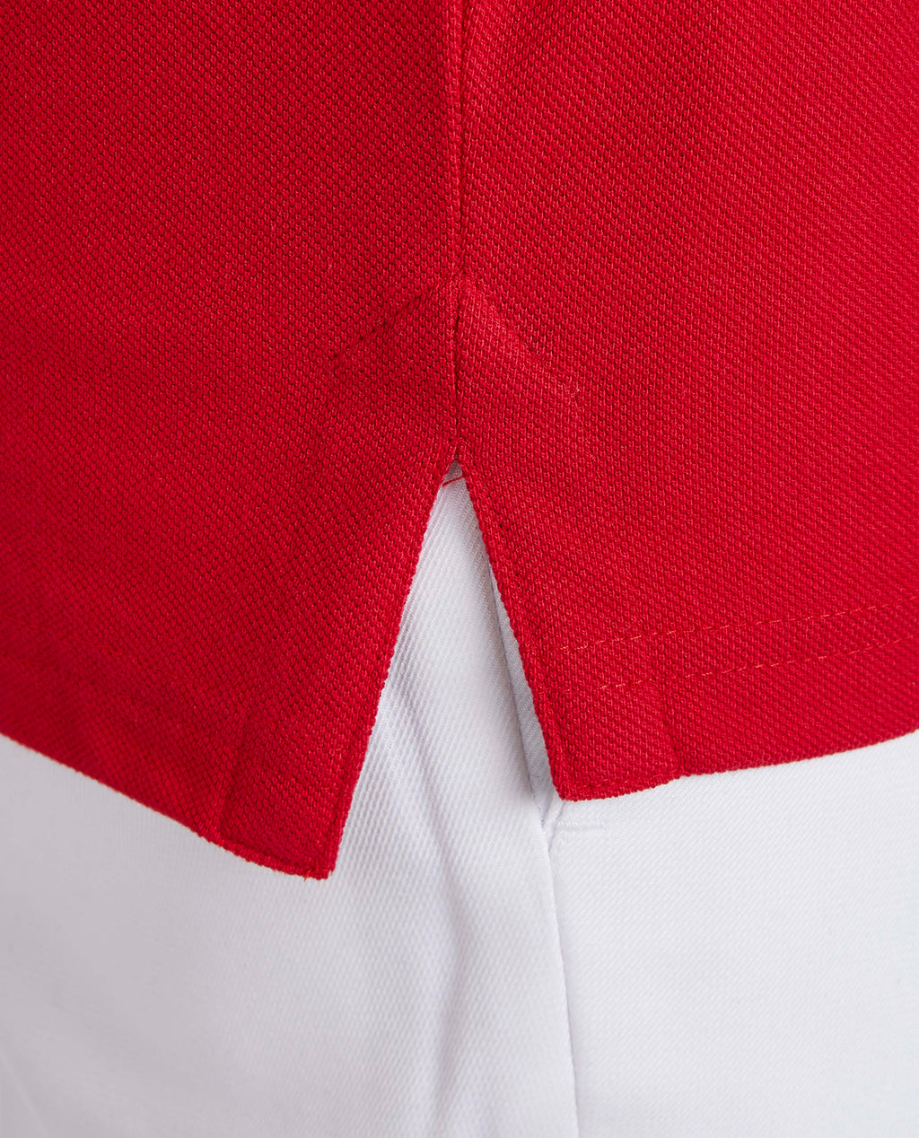 Vintage Pique Polo - Blood Red