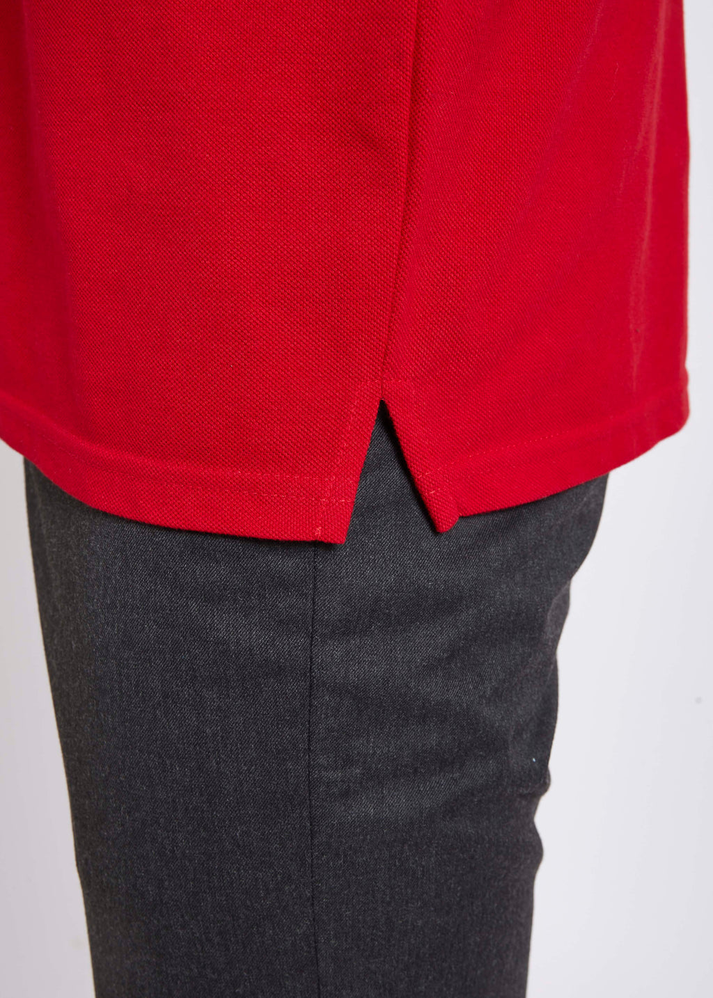 Basic Polo with Pocket - Blood Red