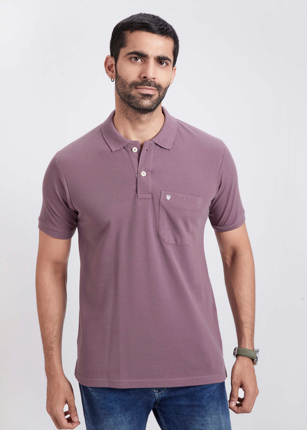 Basic Polo with Pocket - Onion