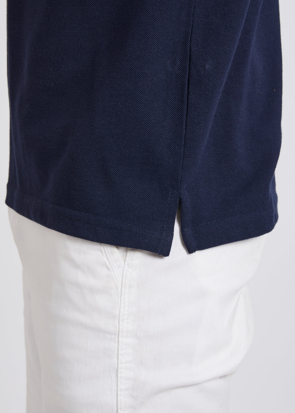 Men's Polo with Pocket - Navy