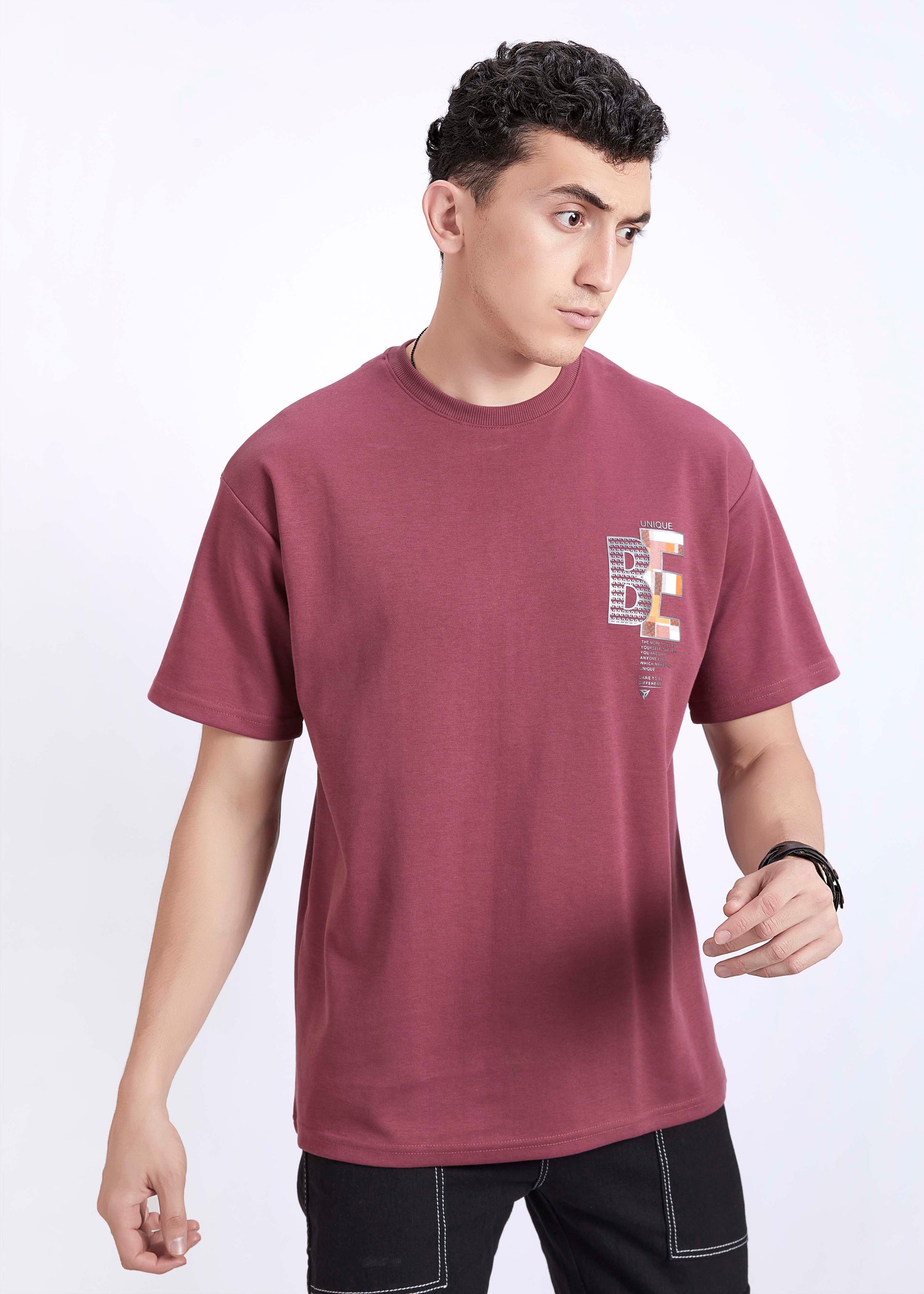 Oversized T-shirt IndianRed