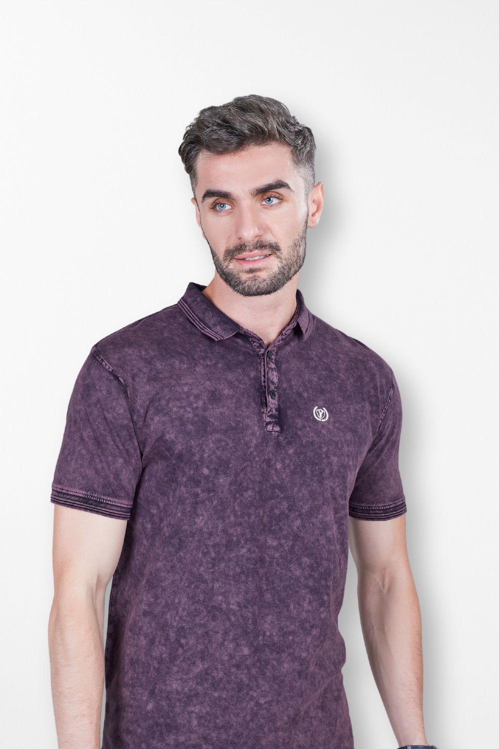 Tie-Dye Polo T-Shirt