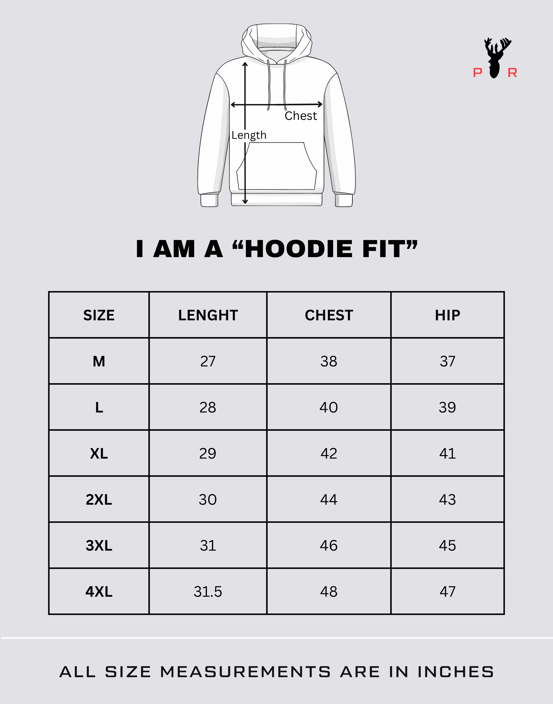 Cotton Fleece Printed Hoodie - Anthra